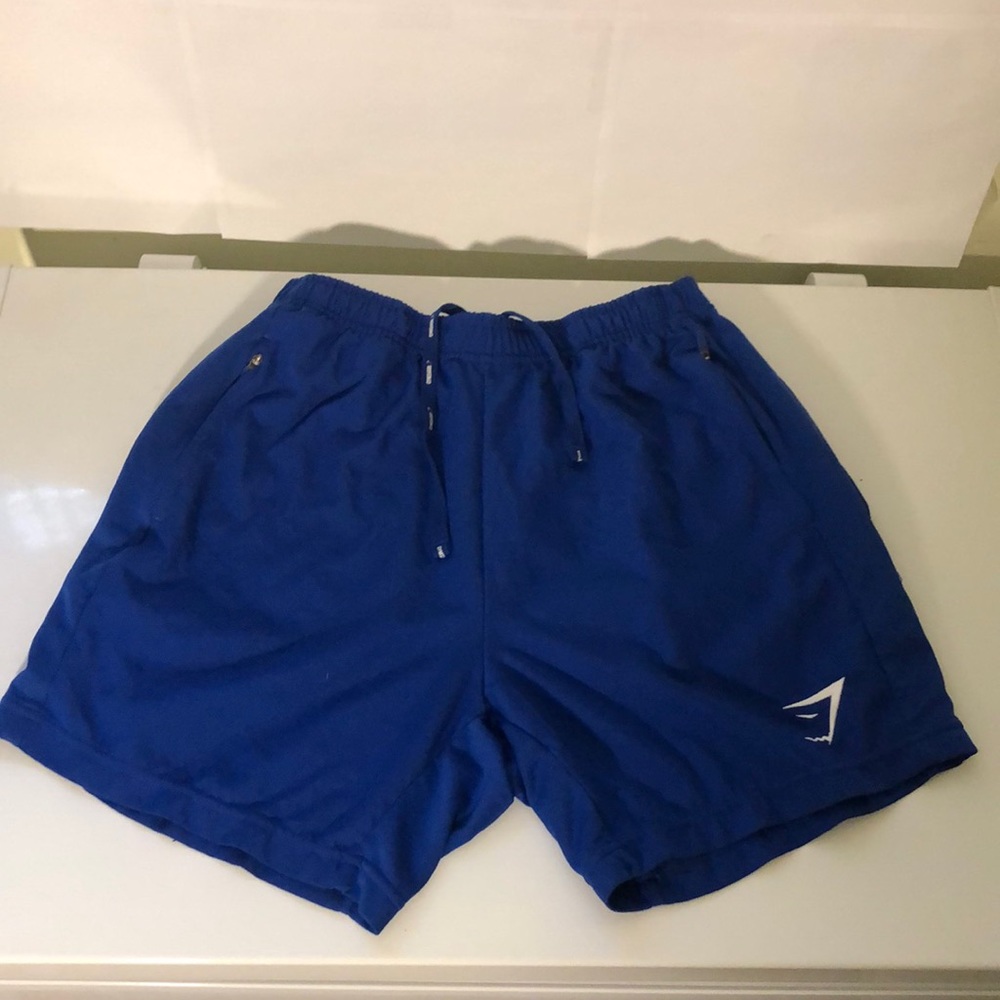 Gymshark blue shorts